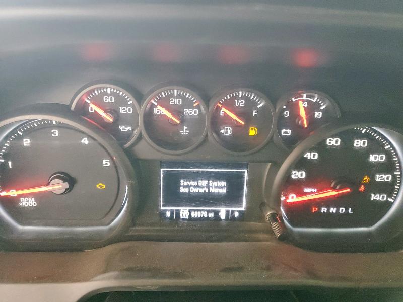 1GC1YLEY9PF215462 - 2023 CHEVROLET SILVERADO K2500 HEAVY DUTY WHITE photo 9