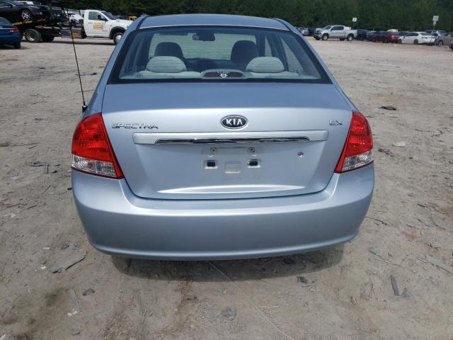 KNAFE121985539672 - 2008 KIA SPECTRA EX BLUE photo 6