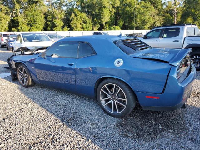 2C3CDZBT7MH655405 - 2021 DODGE CHALLENGER R/T BLUE photo 2