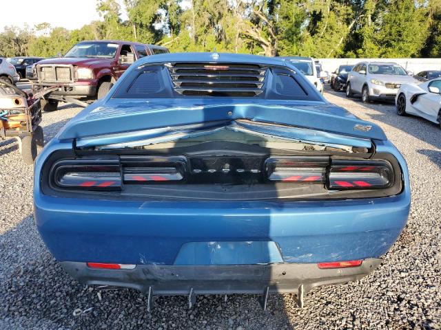 2C3CDZBT7MH655405 - 2021 DODGE CHALLENGER R/T BLUE photo 6