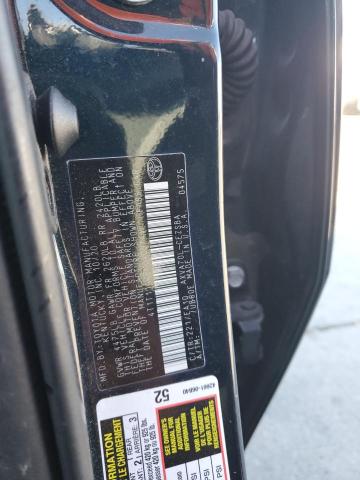 4T1T11AK6MU409744 - 2021 TOYOTA CAMRY SE BLUE photo 12