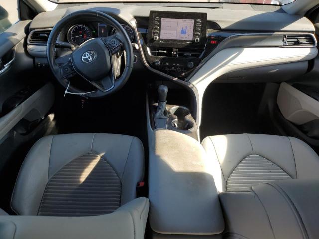 4T1T11AK6MU409744 - 2021 TOYOTA CAMRY SE BLUE photo 8