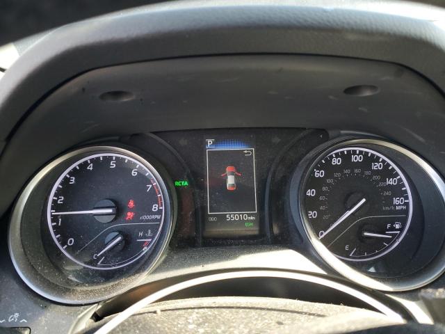 4T1T11AK6MU409744 - 2021 TOYOTA CAMRY SE BLUE photo 9