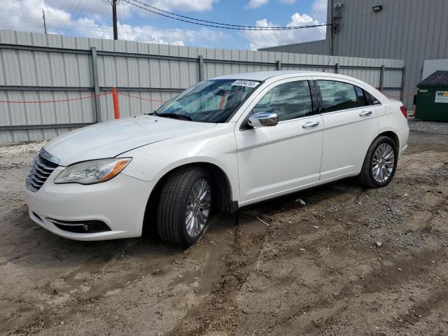 1C3BC2FB4BN501147 - 2011 CHRYSLER 200 LIMITED WHITE photo 1