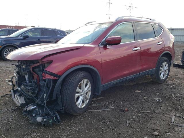 5N1AT2MM8GC774148 - 2016 NISSAN ROGUE S RED photo 1