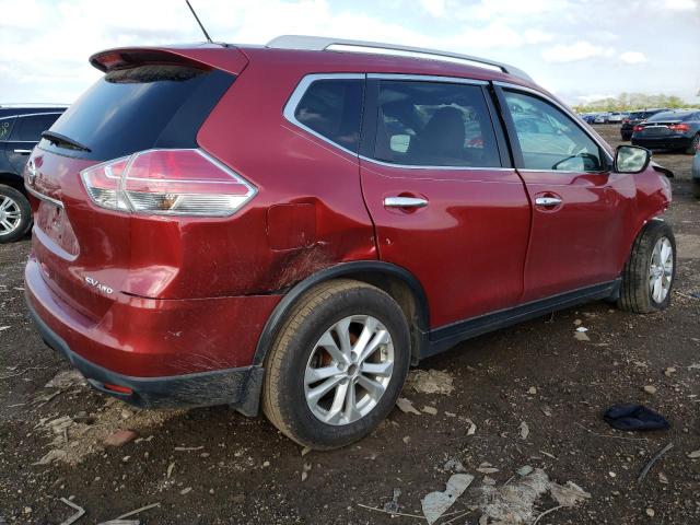 5N1AT2MM8GC774148 - 2016 NISSAN ROGUE S RED photo 3