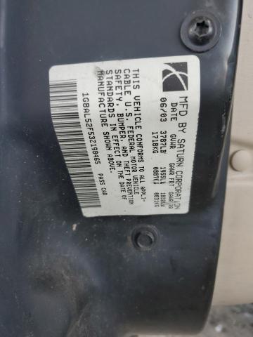 1G8AL52F53Z198465 - 2003 SATURN ION LEVEL 3 SILVER photo 12