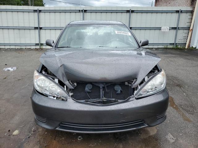 4T1BE32K76U651522 - 2006 TOYOTA CAMRY LE CHARCOAL photo 5