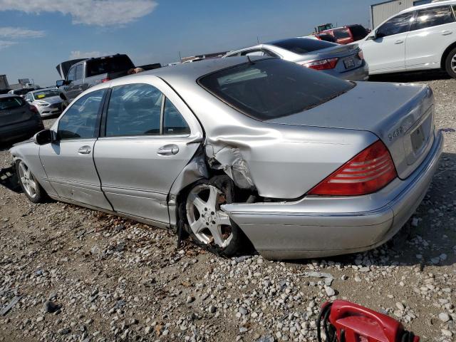 WDBNG70J44A392496 - 2004 MERCEDES-BENZ S 430 SILVER photo 2
