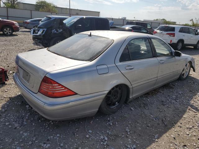 WDBNG70J44A392496 - 2004 MERCEDES-BENZ S 430 SILVER photo 3