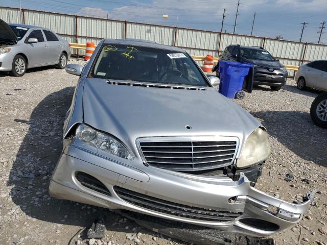 WDBNG70J44A392496 - 2004 MERCEDES-BENZ S 430 SILVER photo 5