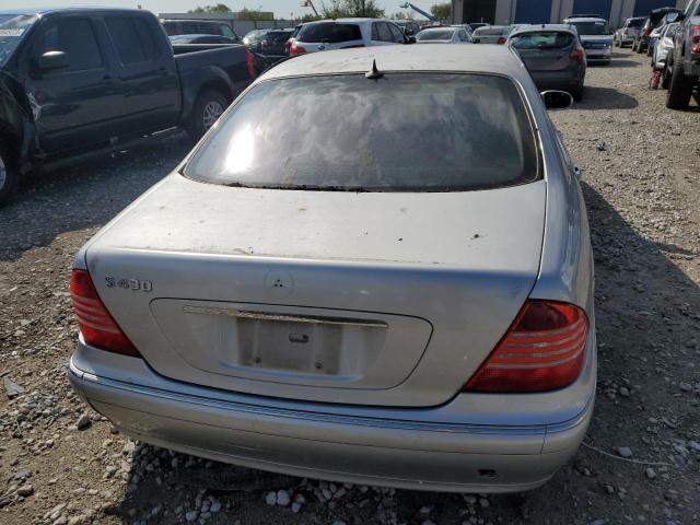 WDBNG70J44A392496 - 2004 MERCEDES-BENZ S 430 SILVER photo 6