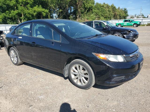 2HGFB2F92CH116517 - 2012 HONDA CIVIC EXL 黑色 照片 4