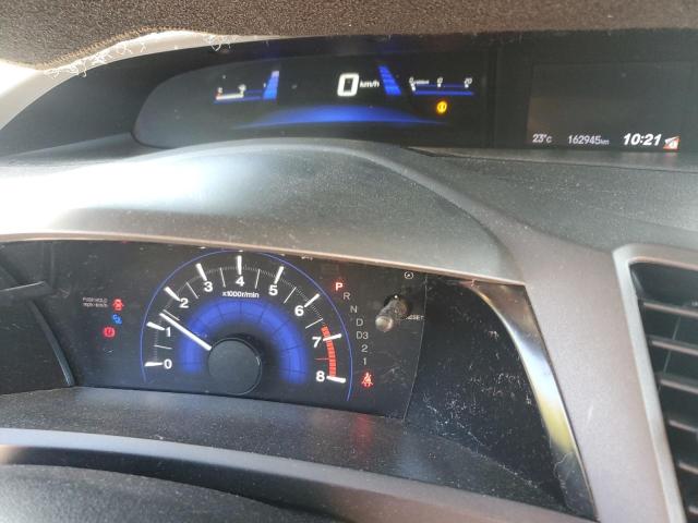 2HGFB2F92CH116517 - 2012 HONDA CIVIC EXL 黑色 照片 9