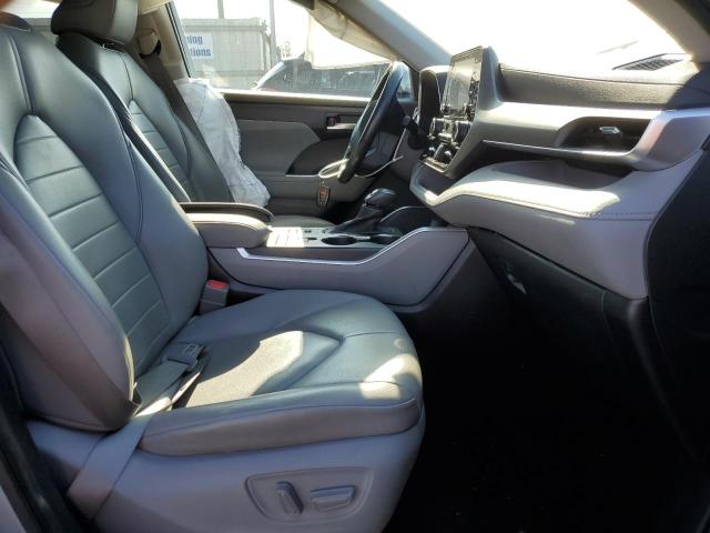 5TDHZRBH4LS053611 - 2020 TOYOTA HIGHLANDER XLE BLUE photo 7