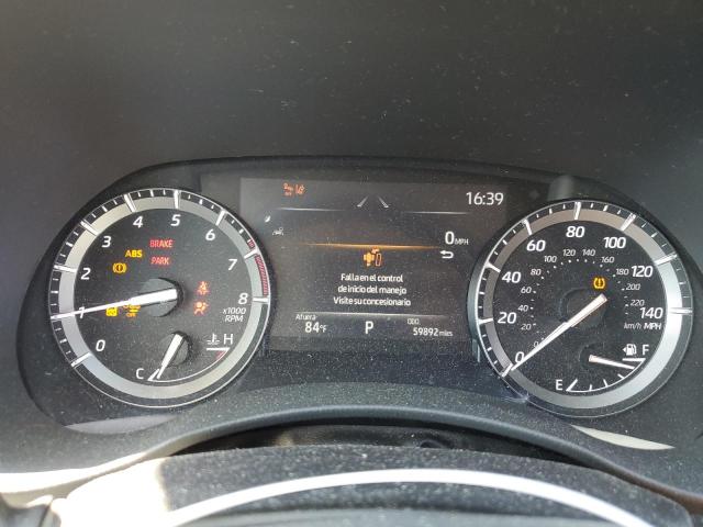 5TDHZRBH4LS053611 - 2020 TOYOTA HIGHLANDER XLE BLUE photo 9