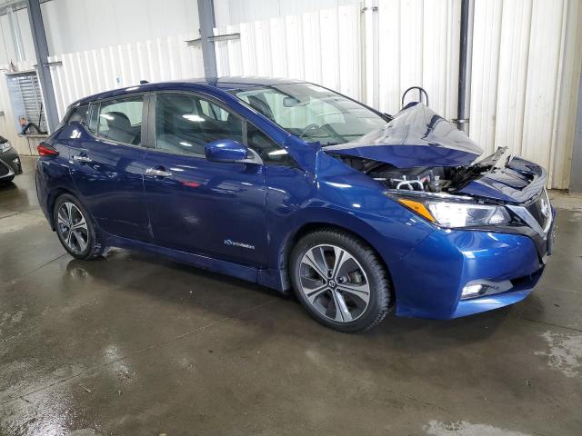 1N4AZ1CP5JC300535 - 2018 NISSAN LEAF S BLUE photo 4