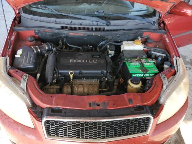 KL1TD6DE2AB116520 - 2010 CHEVROLET AVEO LS 勃艮第红 照片 11