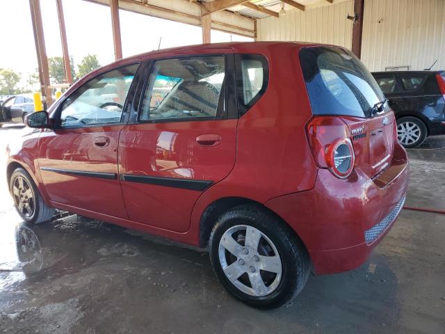 KL1TD6DE2AB116520 - 2010 CHEVROLET AVEO LS 勃艮第红 照片 2