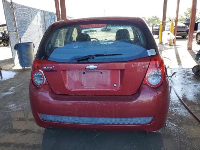 KL1TD6DE2AB116520 - 2010 CHEVROLET AVEO LS 勃艮第红 照片 6