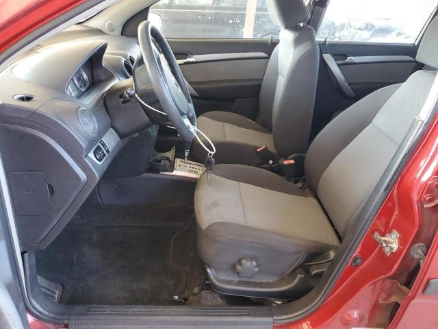 KL1TD6DE2AB116520 - 2010 CHEVROLET AVEO LS 勃艮第红 照片 7