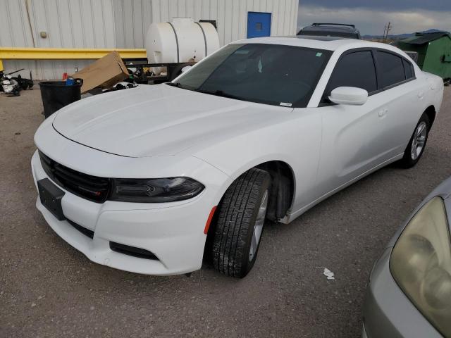 2C3CDXBG4LH211565 - 2020 DODGE CHARGER SXT WHITE photo 1