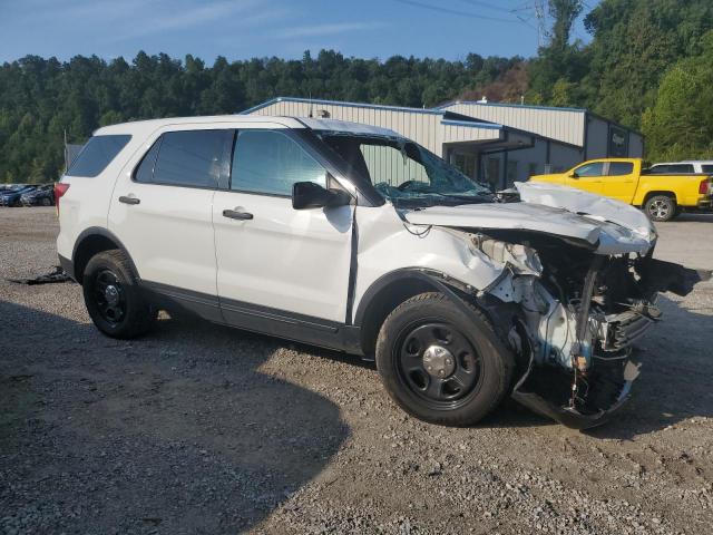 1FM5K8AR2HGC35266 - 2017 FORD EXPLORER POLICE INTERCEPTOR Սպիտակ լուսանկար 4