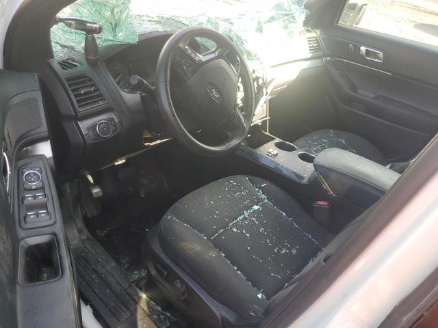 1FM5K8AR2HGC35266 - 2017 FORD EXPLORER POLICE INTERCEPTOR Սպիտակ լուսանկար 8