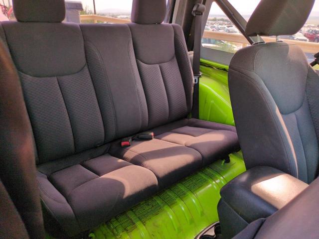 1C4AJWAG9DL560197 - 2013 JEEP WRANGLER SPORT GREEN photo 10