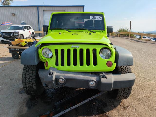 1C4AJWAG9DL560197 - 2013 JEEP WRANGLER SPORT GREEN photo 5