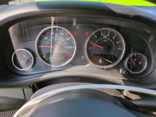 1C4AJWAG9DL560197 - 2013 JEEP WRANGLER SPORT GREEN photo 9