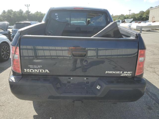 5FPYK16239B100398 - 2009 HONDA RIDGELINE RT BLUE photo 6