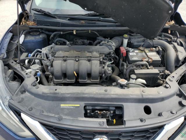 3N1AB7AP7KY290509 - 2019 NISSAN SENTRA S 蓝色 照片 11