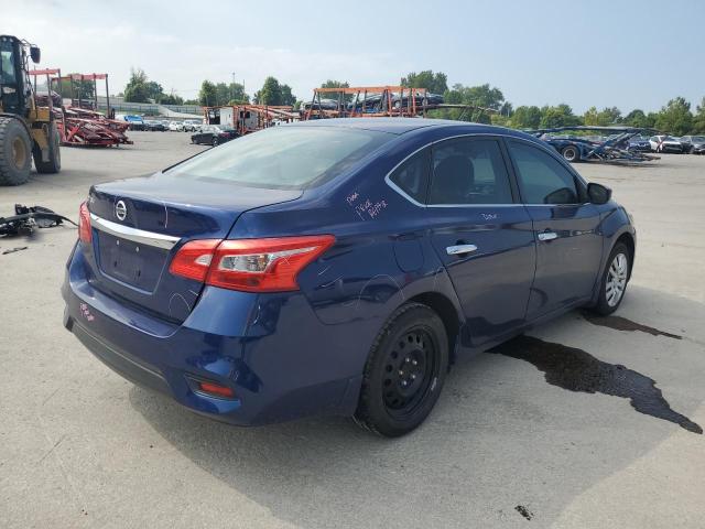 3N1AB7AP7KY290509 - 2019 NISSAN SENTRA S 蓝色 照片 3