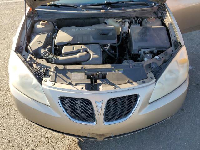 1G2ZF57B984127171 - 2008 PONTIAC G6 VALUE LEADER TAN photo 11