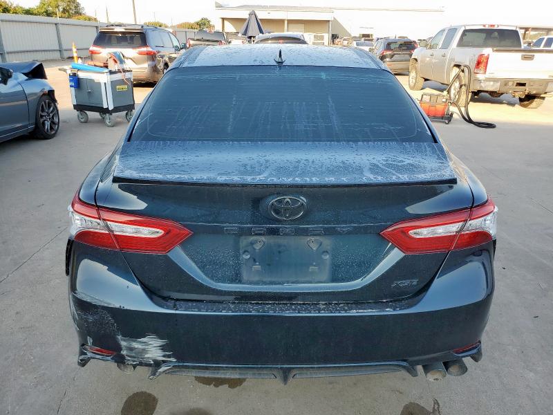 4T1K61AKXLU924211 - 2020 TOYOTA CAMRY XSE BLACK photo 6