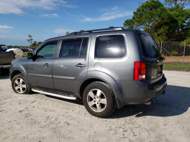 5FNYF4H74BB037616 - 2011 HONDA PILOT EXLN GRAY photo 2