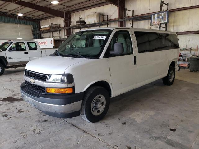 1GAZGPFFXH1125741 - 2017 CHEVROLET EXPRESS G3 LT WHITE photo 1