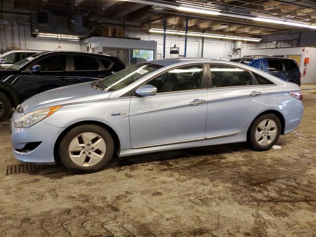 KMHEC4A43BA005868 - 2011 HYUNDAI SONATA HYBRID BLUE photo 1