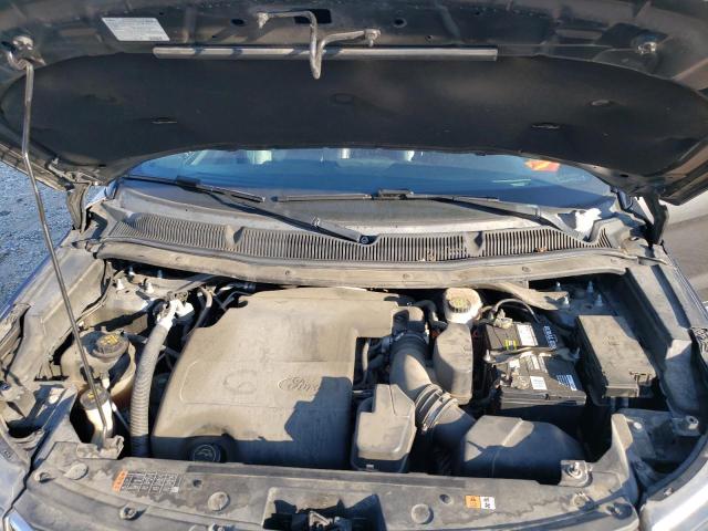 1FM5K7D89HGE27118 - 2017 FORD EXPLORER XLT GRAY photo 12