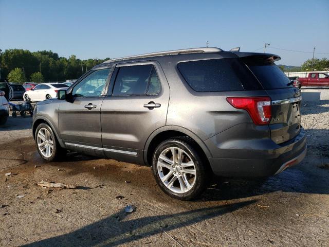 1FM5K7D89HGE27118 - 2017 FORD EXPLORER XLT GRAY photo 2