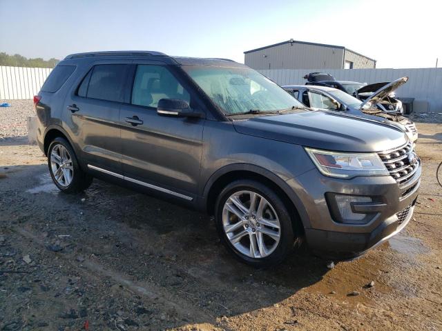 1FM5K7D89HGE27118 - 2017 FORD EXPLORER XLT GRAY photo 4
