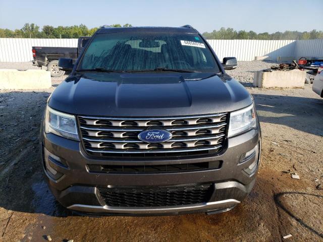 1FM5K7D89HGE27118 - 2017 FORD EXPLORER XLT GRAY photo 5