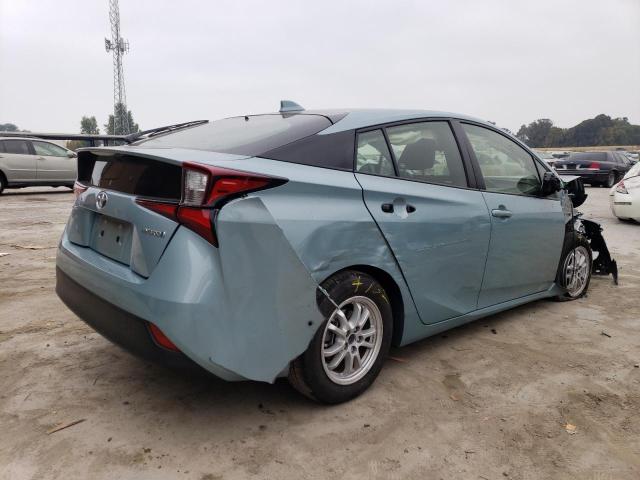 JTDKAMFU3N3166364 - 2022 TOYOTA PRIUS NIGHT SHADE TEAL photo 3