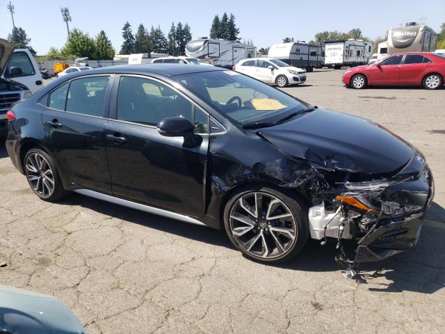 JTDP4MCEXNJ086047 - 2022 TOYOTA COROLLA SE BLACK photo 4