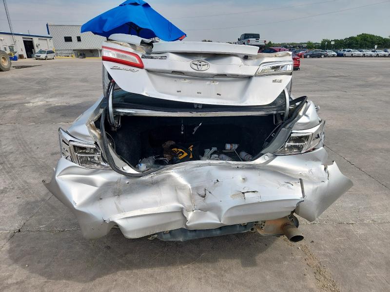 4T1BF1FK4CU091868 - 2012 TOYOTA CAMRY BASE WHITE photo 6