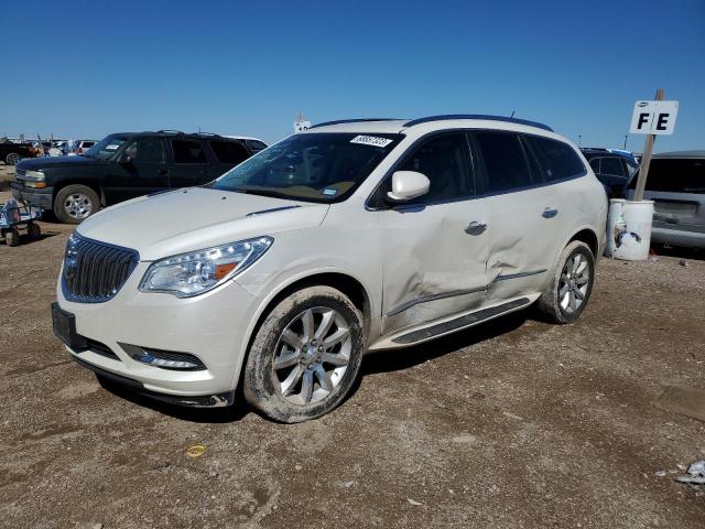 5GAKRBKD3EJ237868 - 2014 BUICK ENCLAVE WHITE photo 1