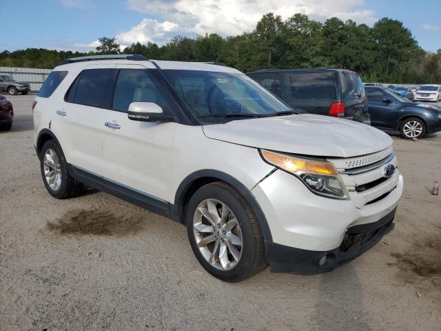 1FM5K7F82FGB29245 - 2015 FORD EXPLORER LIMITED WHITE photo 4