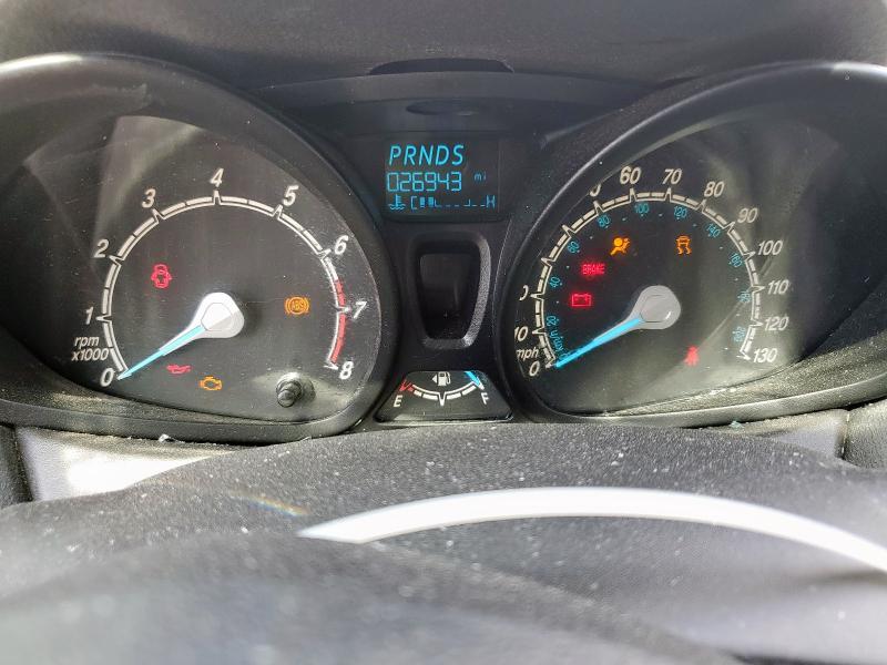 3FADP4AJ6KM127174 - 2019 FORD FIESTA S WHITE photo 9