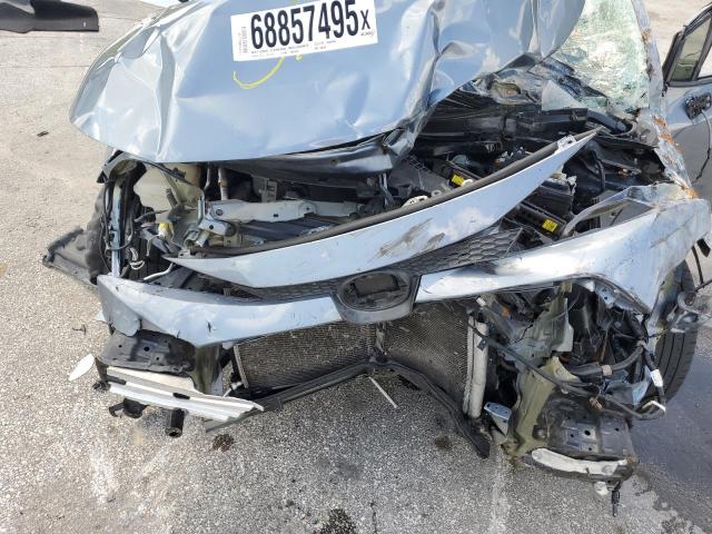 5YFEPMAE9MP180156 - 2021 TOYOTA COROLLA LE GRAY photo 11